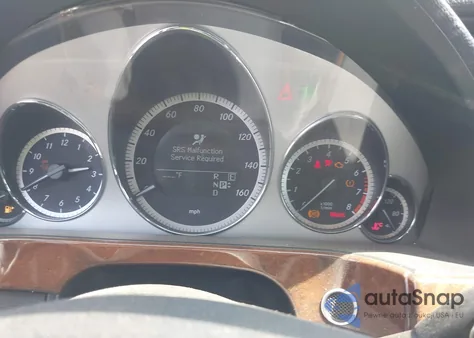 2011 Mercedes-Benz E 350 from USA, damaged, VIN WDDHF5GB0BA307452